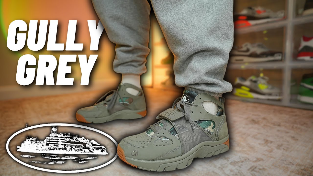 HOW GOOD ARE THEY!? Nike Corteiz Air Trainer Huarache GULLY GREY Review
