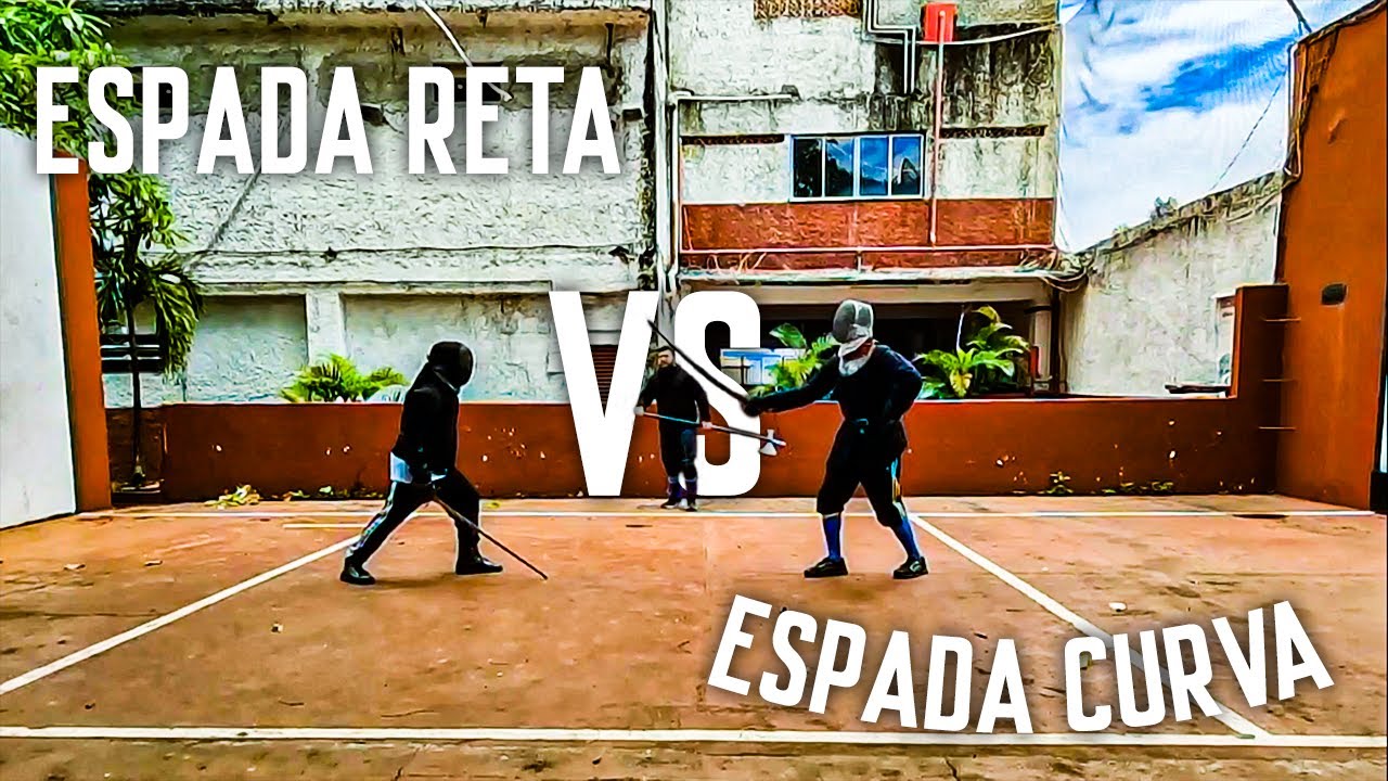 QUAL É MELHOR? ESPADA OU SABRE? | Lâminas Retas VS Lâminas Curvas