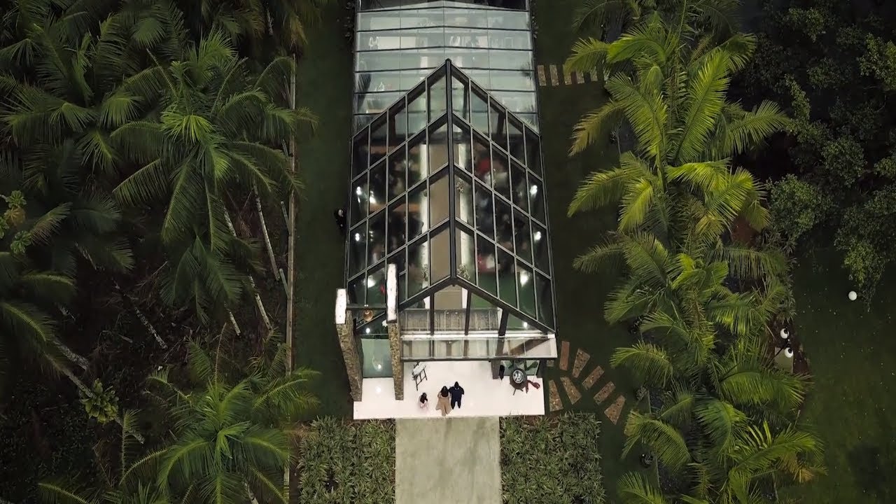 Filmagem de Casamento Com Drone // Duda & Renan - Sitio das Brom&eacute;lias | Joinville