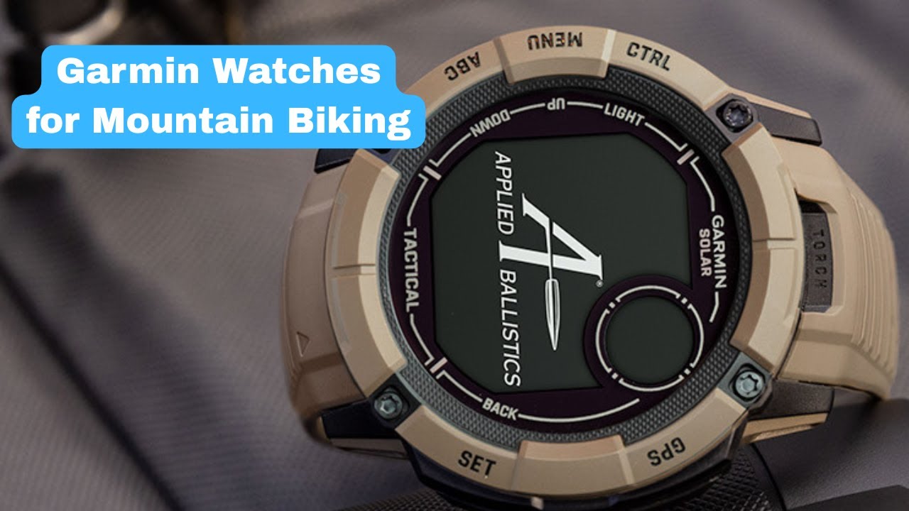 3 Best Garmin Watches for Mountain Biking