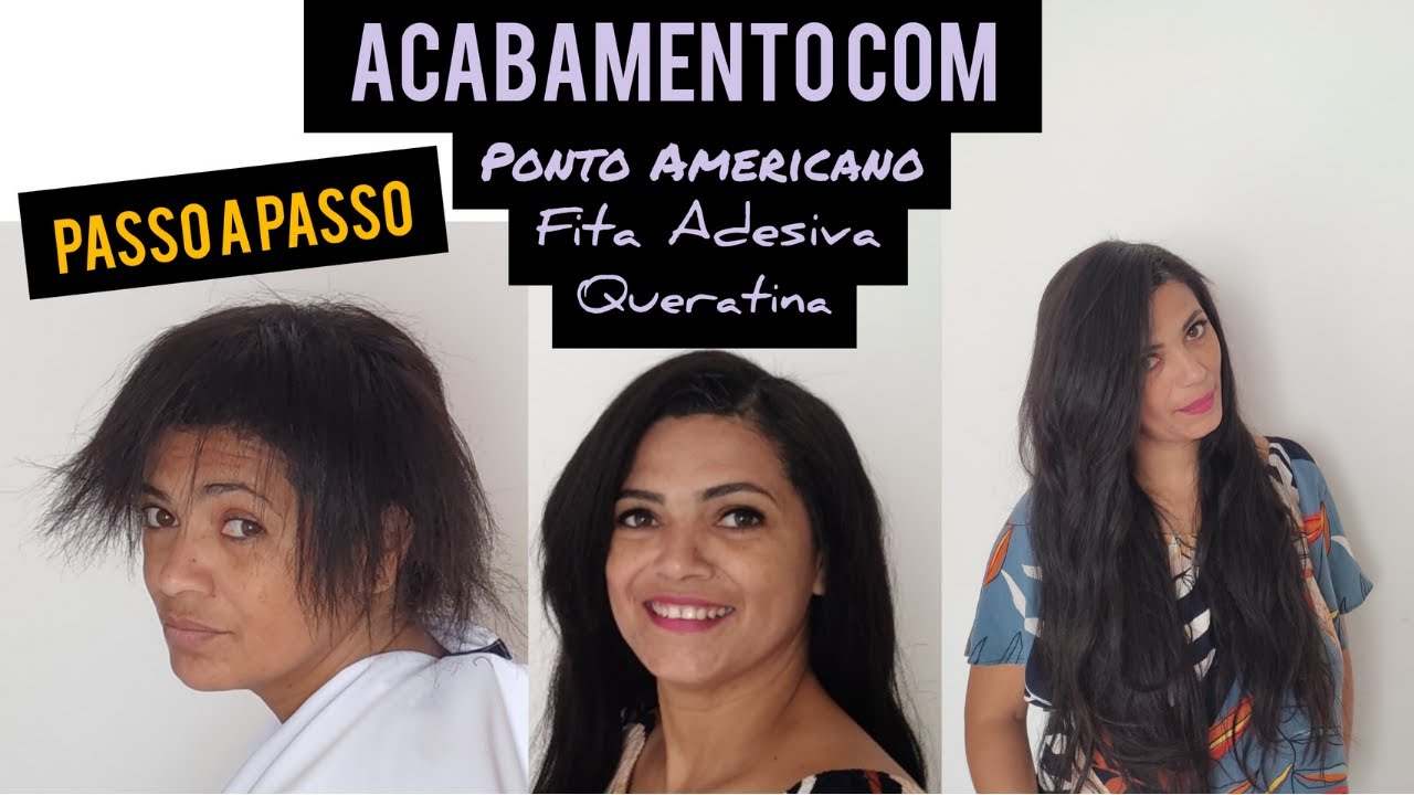 PONTO AMERICANO MEGA HAIR EM CABELO CURTO