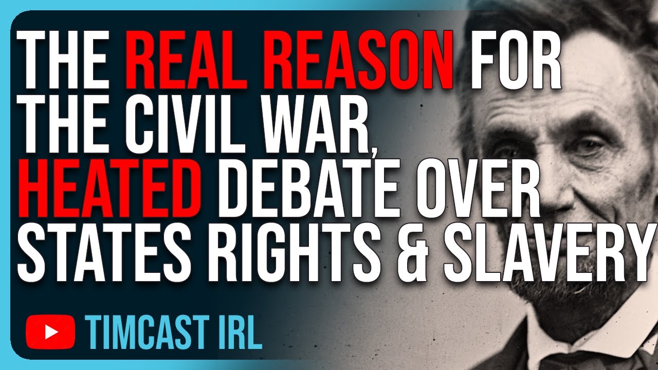 The REAL Reason For The Civil War, HEATED DEBATE Over States Rights & Slavery
