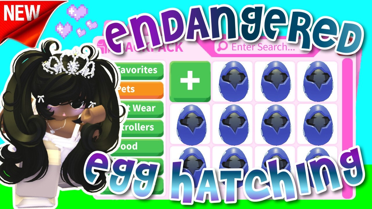 ˗ˏˋ ♡ ˎˊ˗ HATCHING The NEW Endangered Egg + Admin Abuse! | Roblox Adopt Me! | ChristinaMichellePlayz