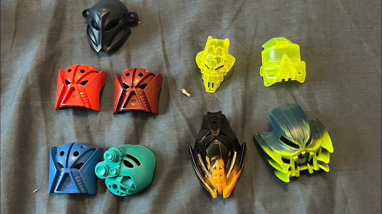 Custom Bionicle masks review (ft Buryu’s forge and Forest demon)