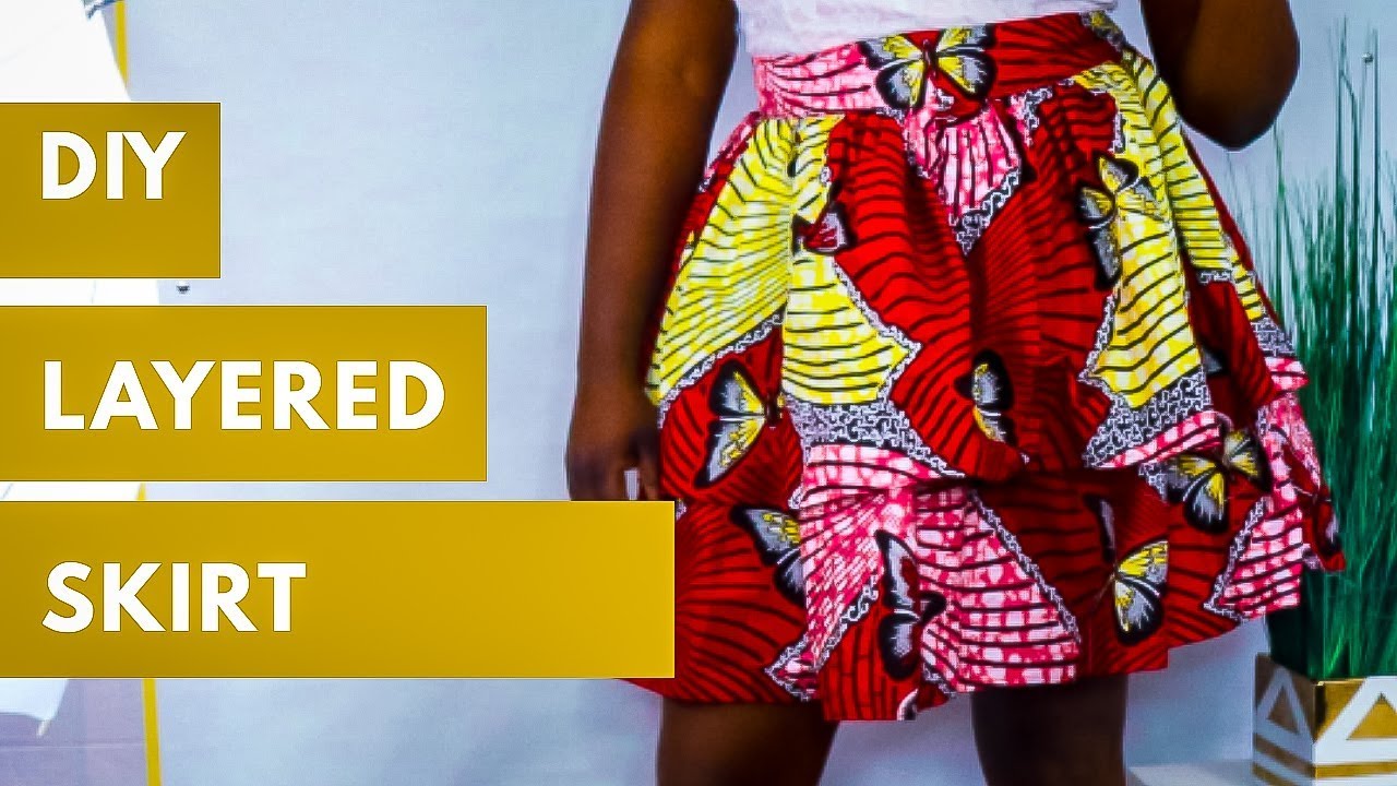 Double Layer Gathered Skirt Tutorial |DIY Skirt