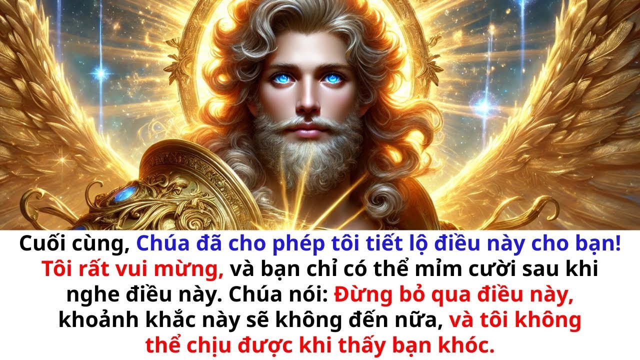 “Chúa cuối cùng đã cho phép ta tiết lộ điều này — con sẽ mỉm cười sau khi nghe 😳✨”