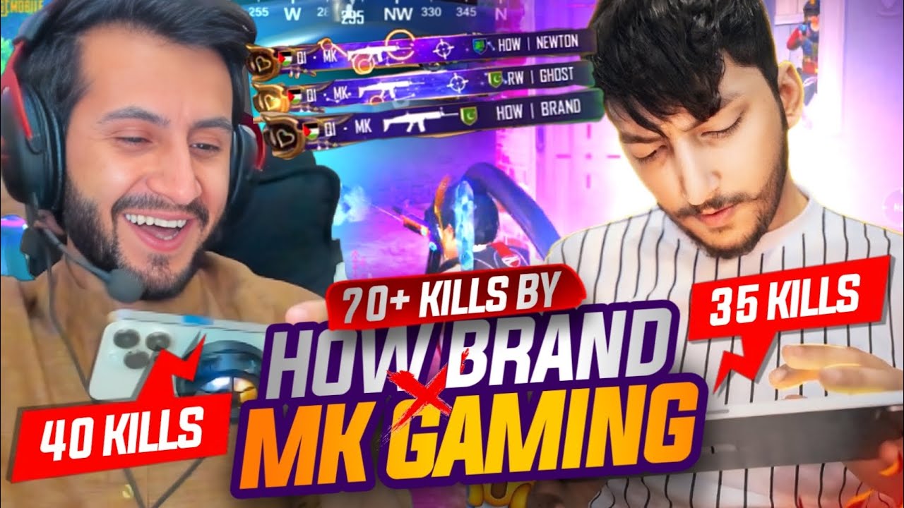 70 Kills In One Match 😱 How Brand X MK !! 2 Highest KD Players In On Lobby | MK Gaming