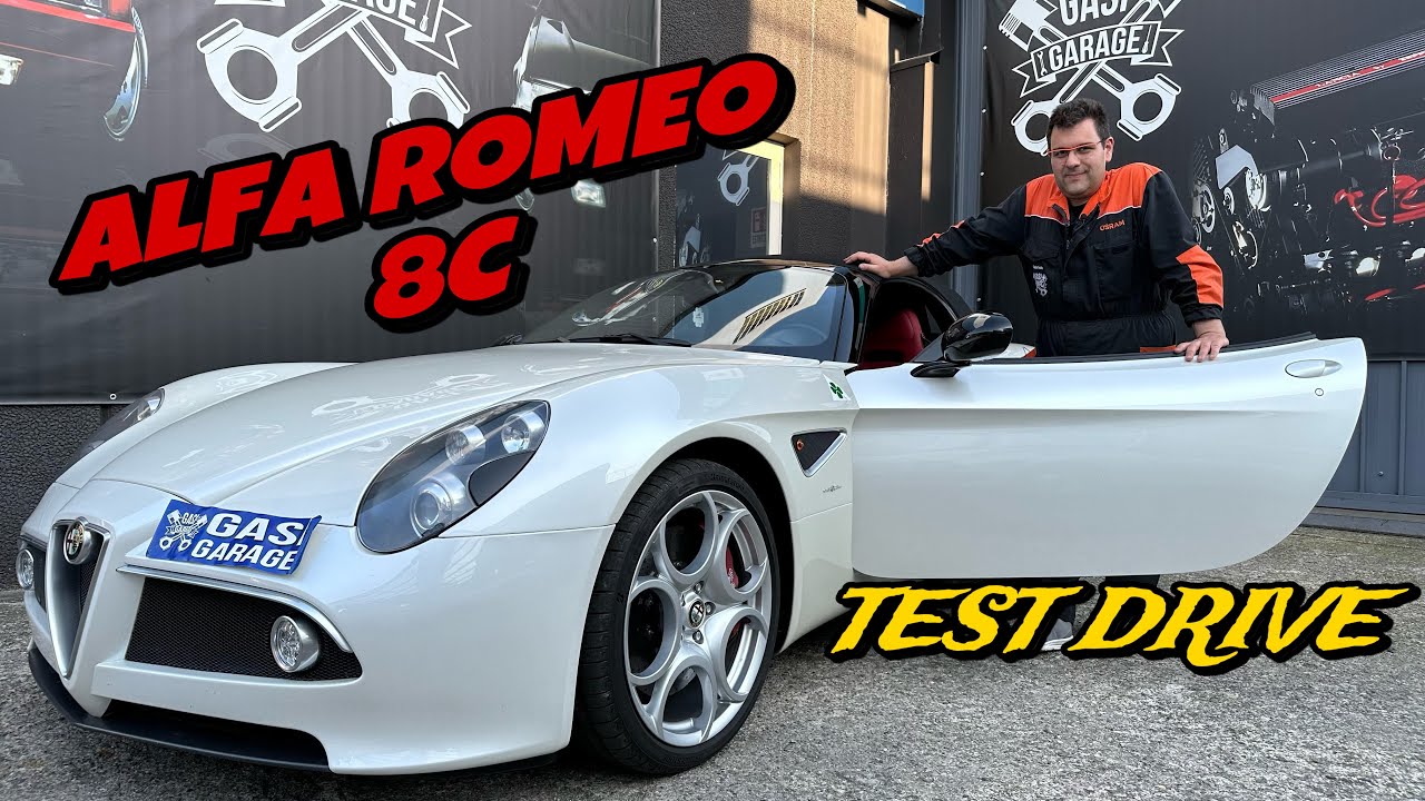 Alfa Romeo ￼8C, un capolavoro di stile e performance… ￼#viral #new #car #fyp #alfaromeo #car #video