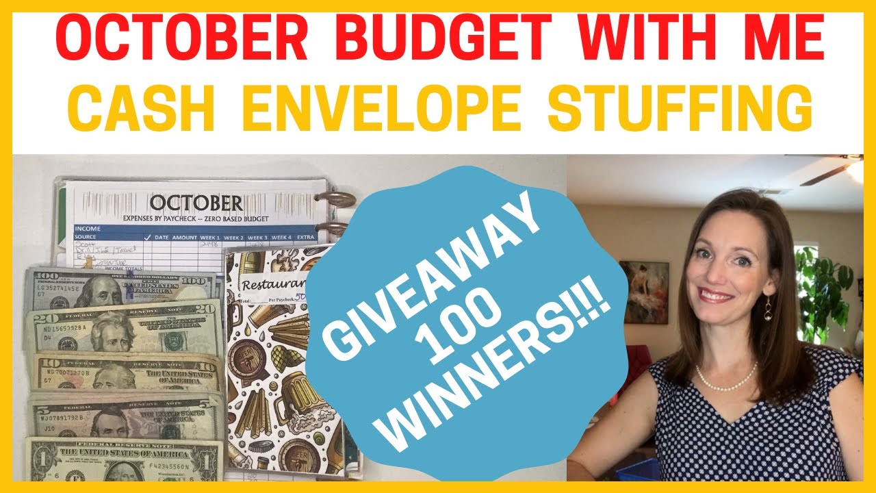 How I Start My Budget Every Month OCTOBER Budget With Me | Cash Envelope Stuffing | Cash Envelopes