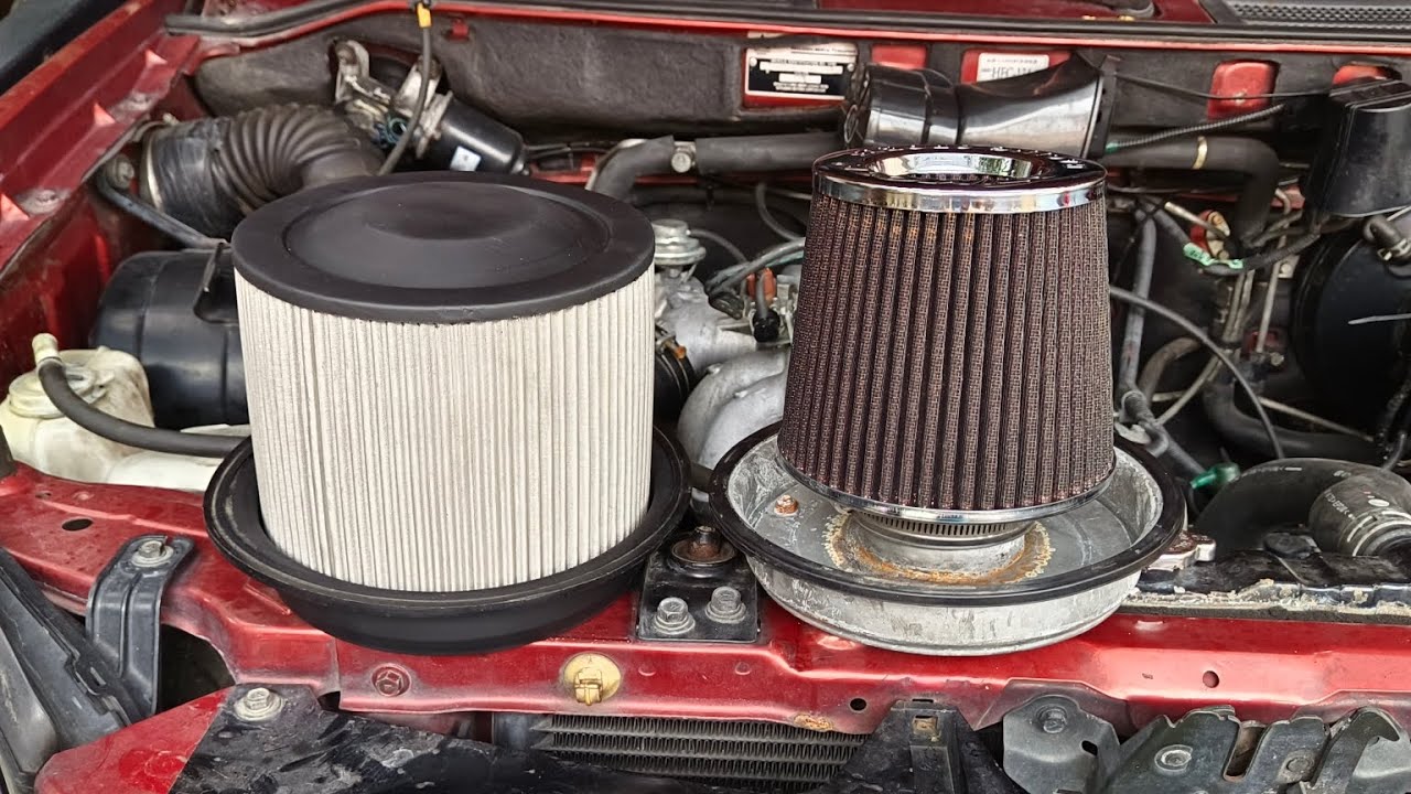 MITSUBISHI ADVENTURE AIR FILTER.  CHESTER FILTER VERSUS SIMOTA RACING FILTER COMPARISON