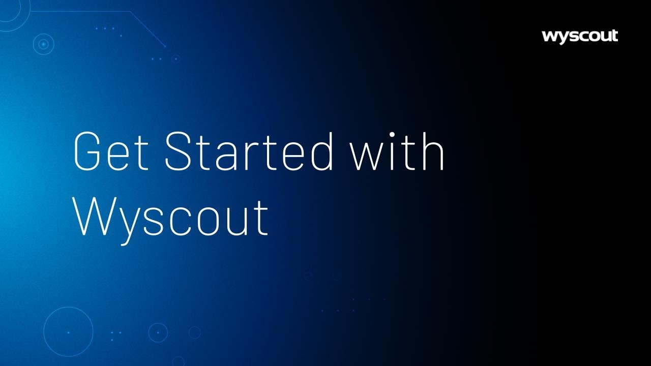 Начните работу с Wyscout
