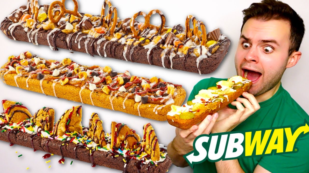 Я попробовал НОВОЕ печенье Footlong от Subway... ЧЕСТНЫЙ ОТЗЫВ!