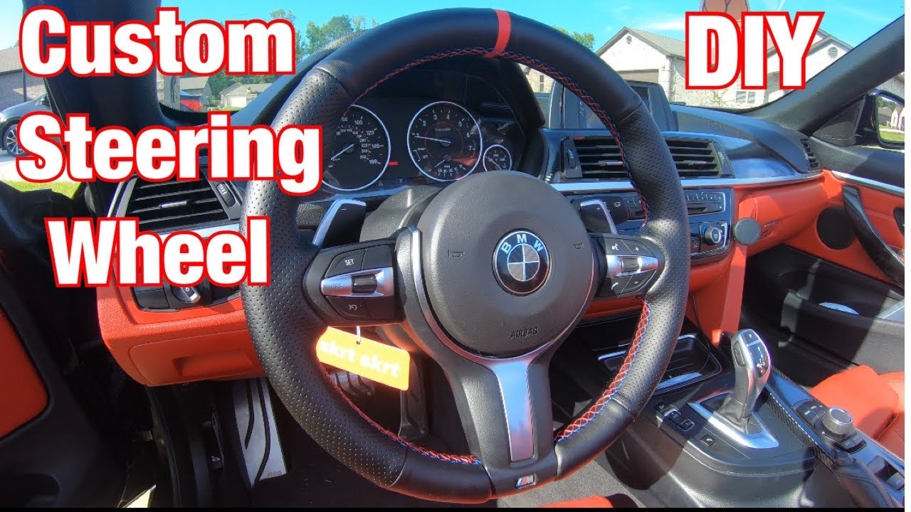 MUST HAVE INTERIOR MOD! (DIY Steering Wheel Cover)