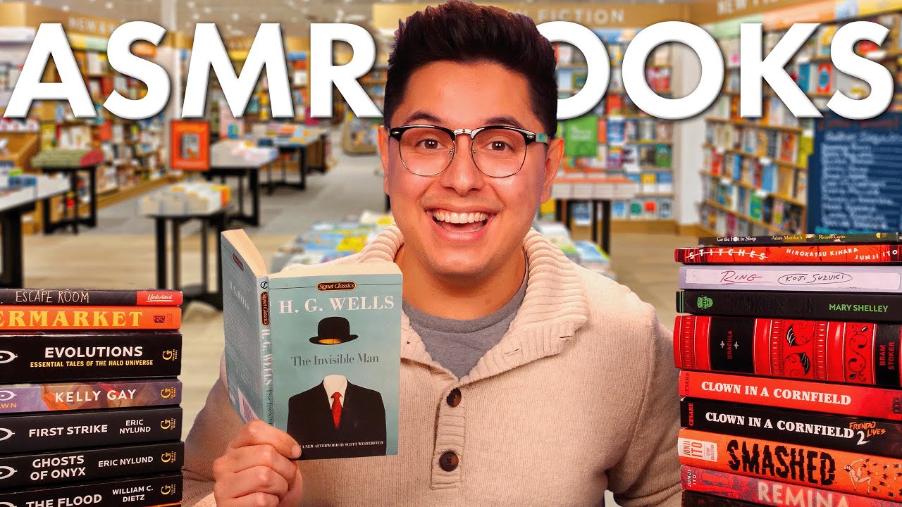 The ASMR Librarian | Barnes & Noble Library Roleplay | Books & More!
