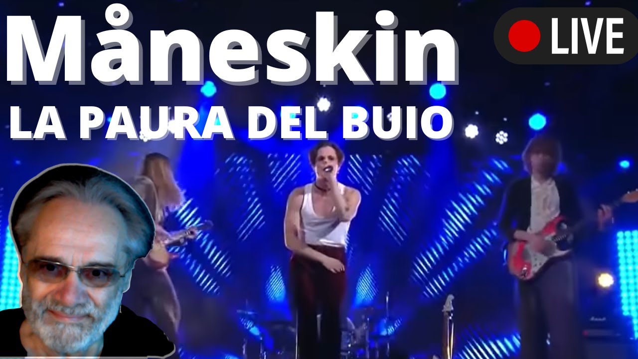 MANESKIN | LA PAURA DEL BUIO |  REACTION by @GianniBravoSka