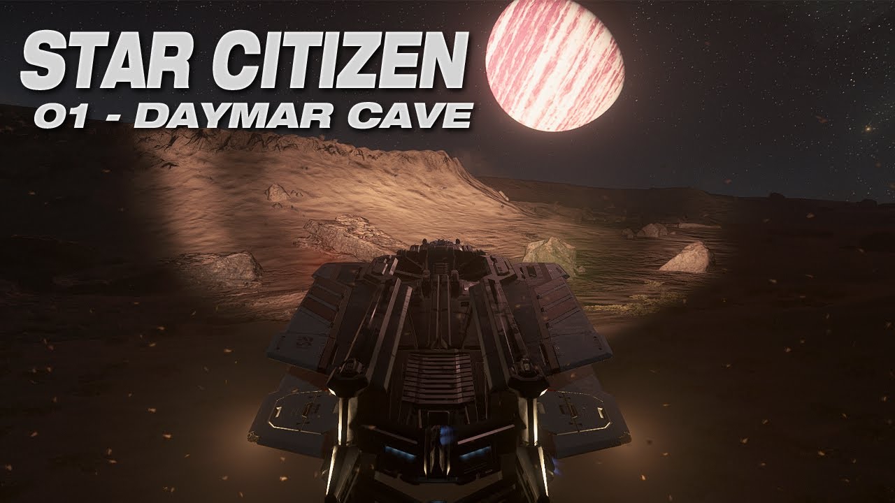 Exploring Daymar Cave in Star Citizen 2022