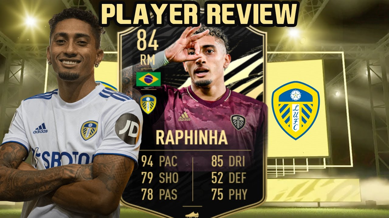 HE IS BROKEN! 84 TOTW RAPHINHA PLAYER REVIEW! FIFA 21 ULTIMATE TEAM
