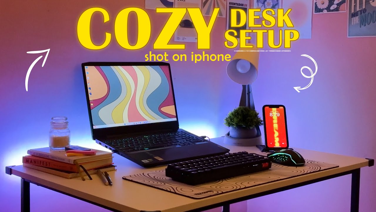 Desk Setup Tour 2025 – Aesthetic, Smart & Productivity Boosting! (Shot on iPhone)