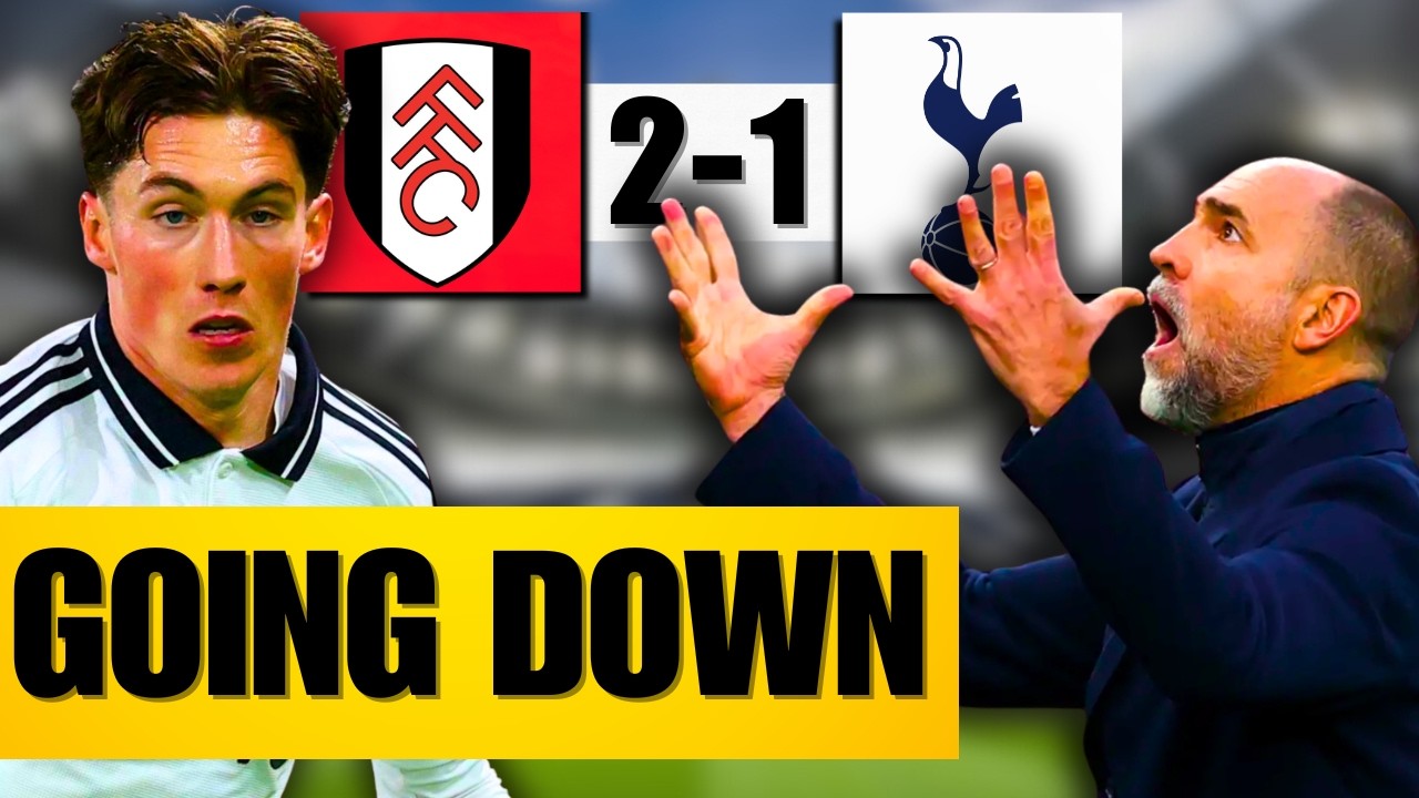 TOTTENHAM ARE TERRIBLE😡! FULHAM 2-1 SPURS FAN REACTION