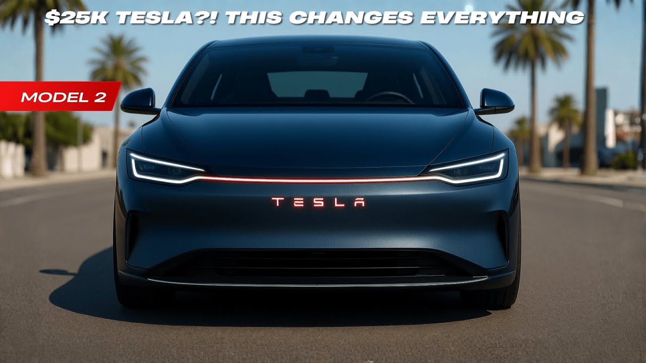Полный обзор Tesla Model 2 2026 года &mdash; цена, дизайн и новые технологии!