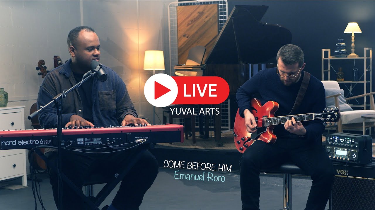 Emanuel Roro - Recorded LIVE at Yuval COME BEFORE HIM  I בואו לפניו