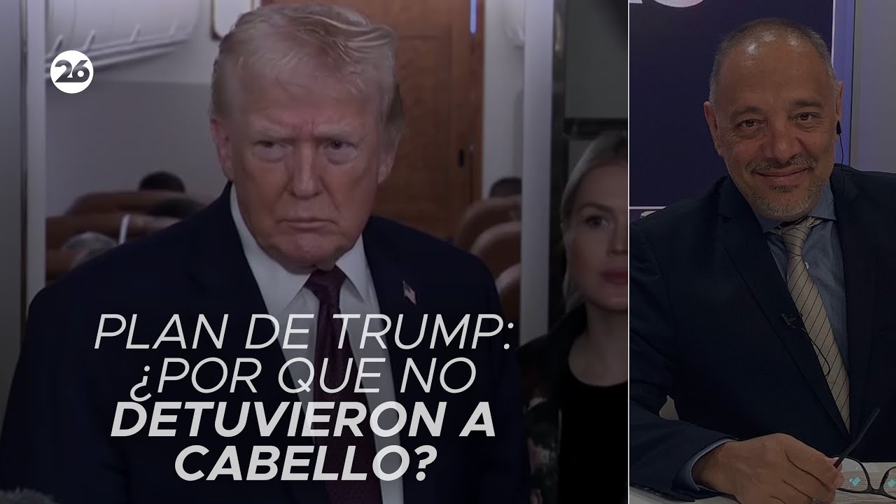 🚨 EL PLAN DE TRUMP | ¿Por qué no fue detenido Diosdado Cabello? | El análisis de Gustavo Mura