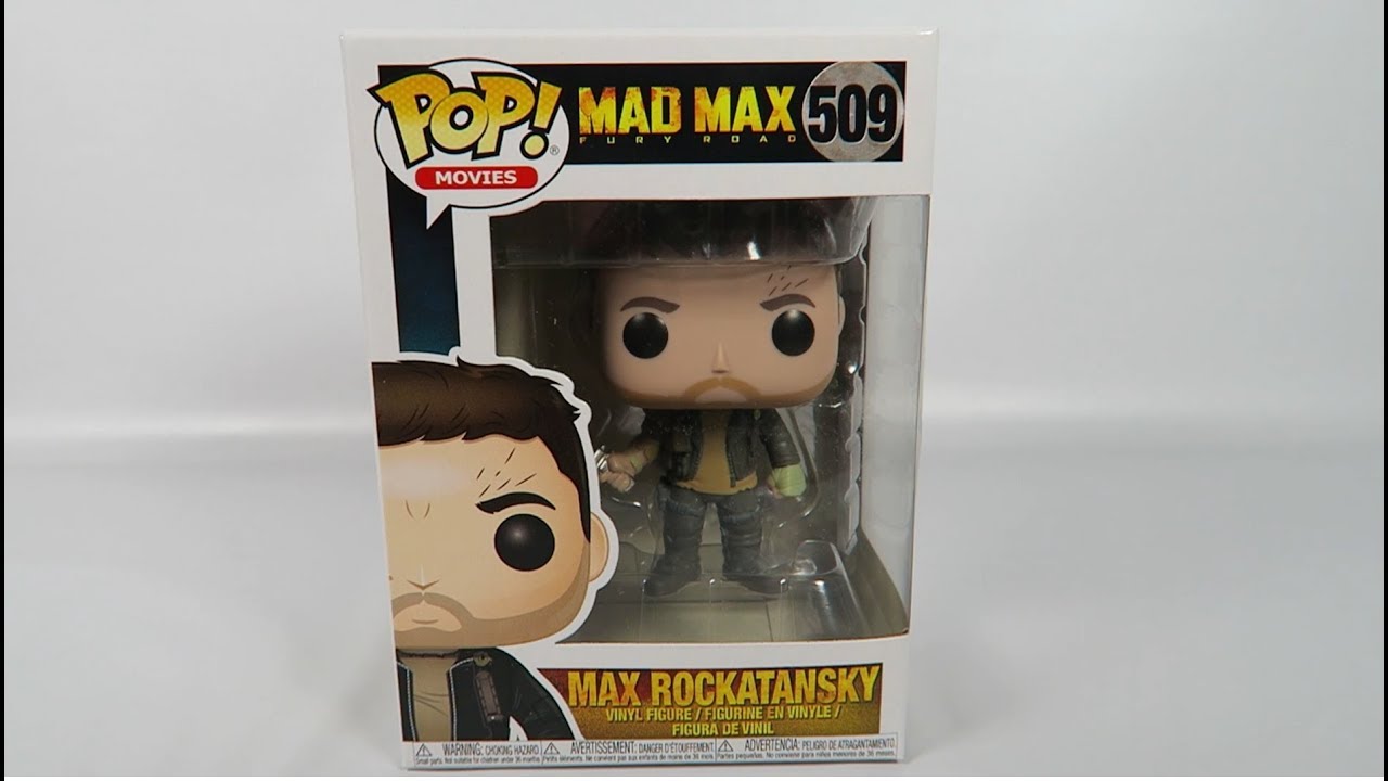 Funko Pop Vinyl Mad Max Fury Road Max Rockatansky Unboxing