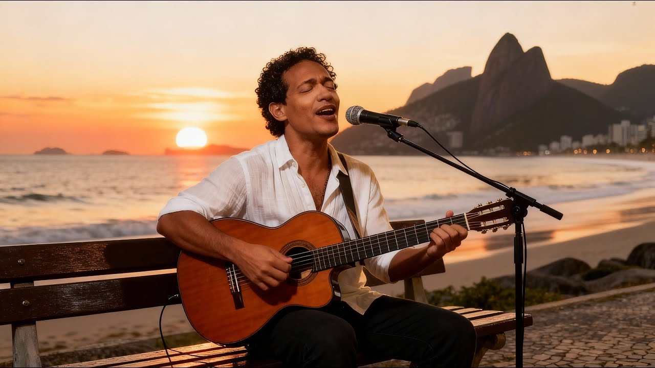 BOSSA NOVA pra se sentir no ARPOADOR 1982 | Assistindo o Pôr do Sol | Inspirado em TOM JOBIM