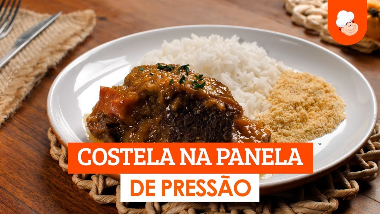 Costela na panela de press&atilde;o &mdash; Receitas TudoGostoso