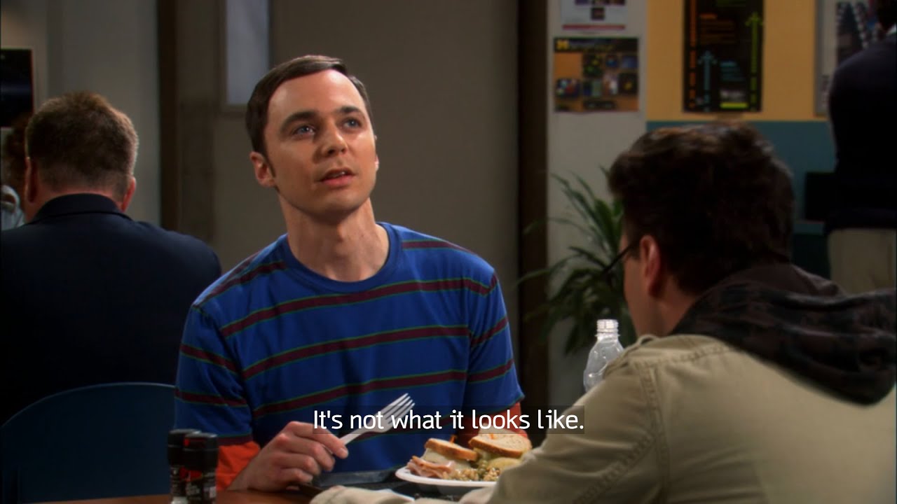 ''&Iacute;t's not what it looks like'' TBBT S5E1