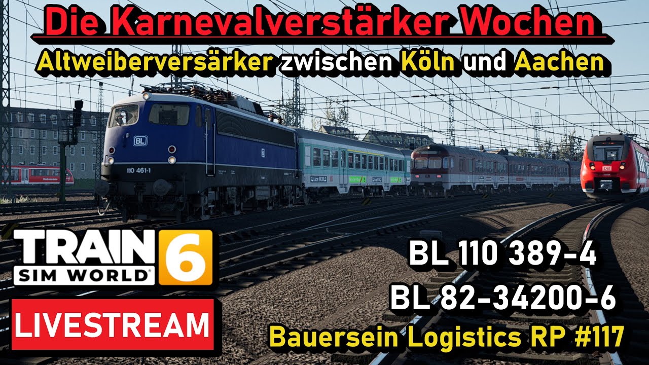 🔴 [LIVE] KARNEVALVERSTÄRKERFAHRTEN #6 | ALTWEIBER 2026 | BL RP #117
