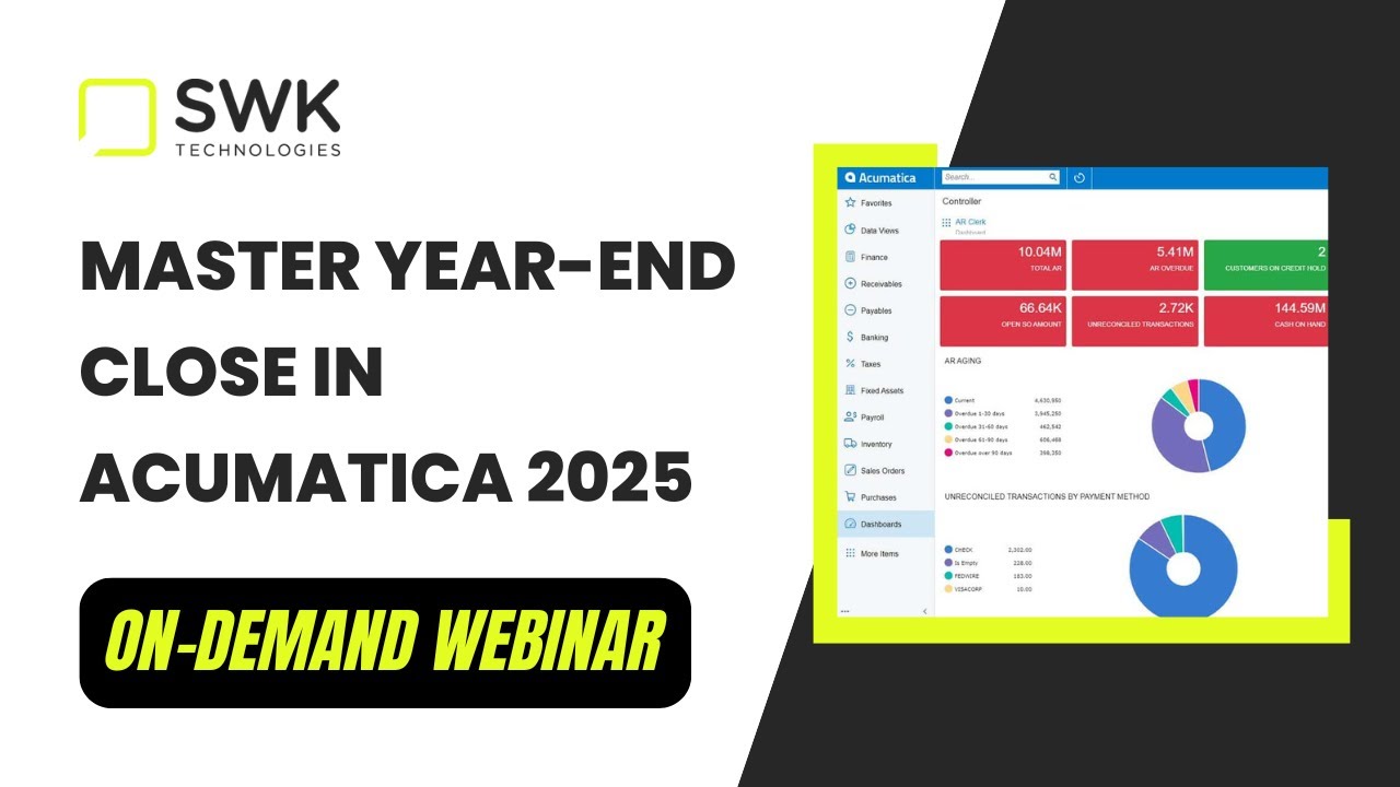 Master Year-End Close in Acumatica: Your 2025 Checklist