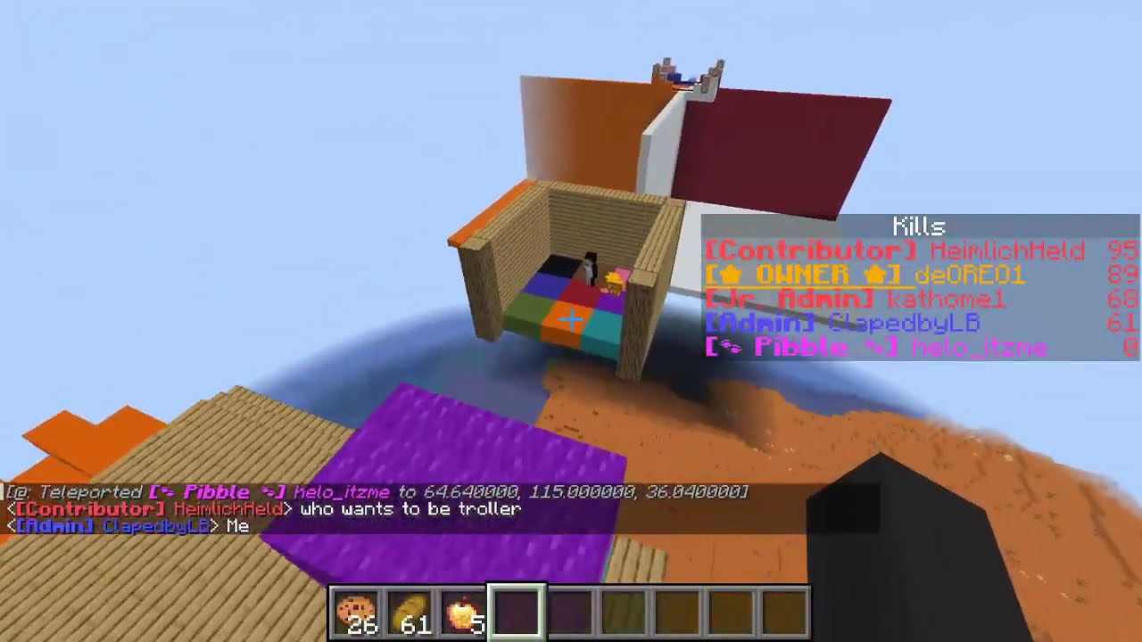 Minecraft Minigame #005 - A new Minigame and playing Among us