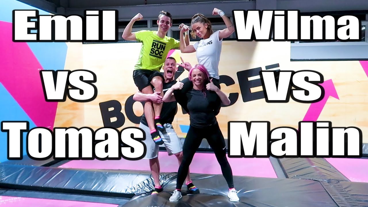Vi Utmanar Wilma & Emil p&aring; TrampolinPark