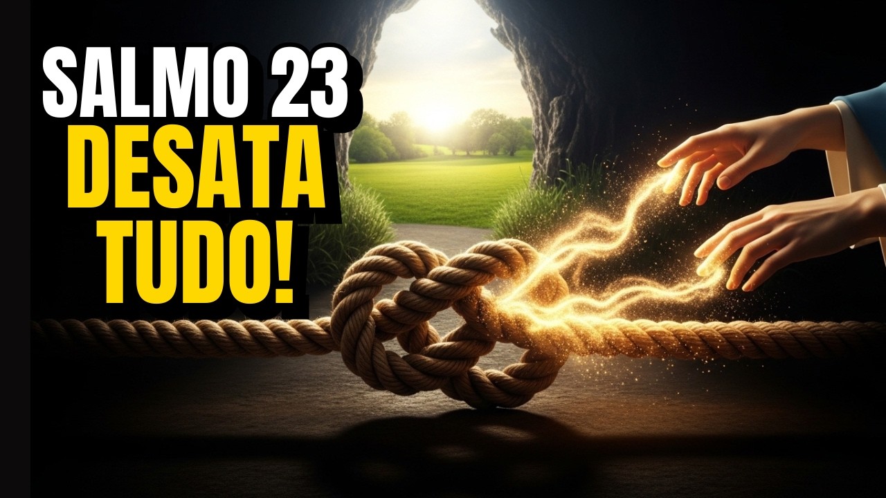 O SALMO 23 QUE DESATA NÓS: Reze Isto 1 Vez e Veja as Portas se Abrirem (Poderoso)