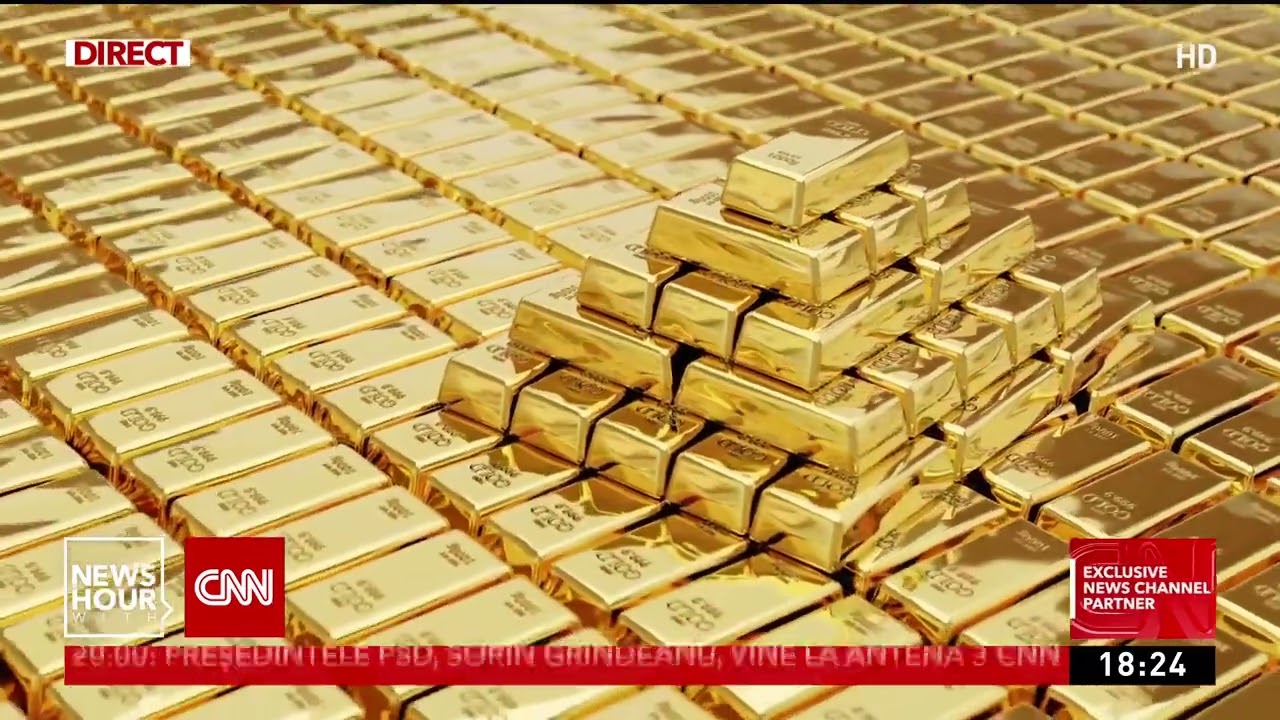 Prețul aurului continuă să crească la niveluri record. E 660 de lei pe gram