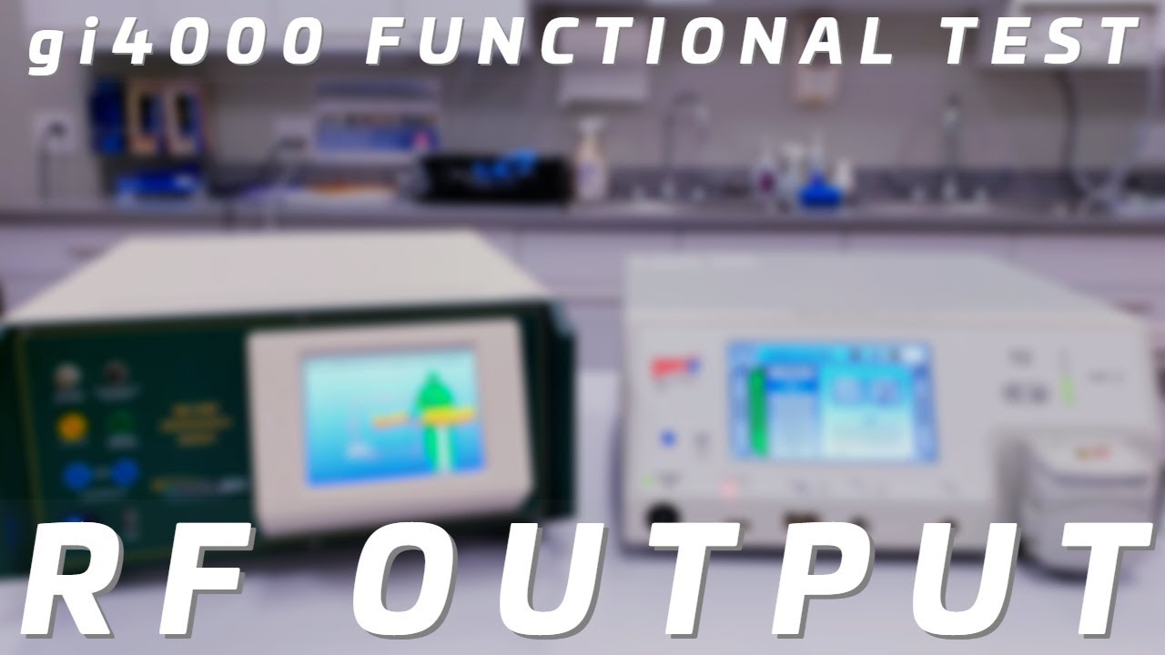gi4000 Electrosurgery Unit - Part 2 | Functional Test RF Output