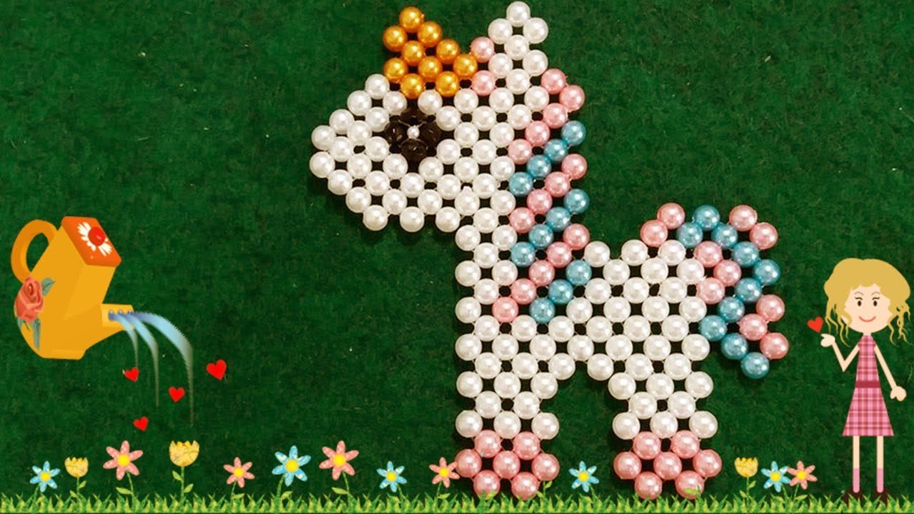 DIY | Unicórnio de Pérolas 