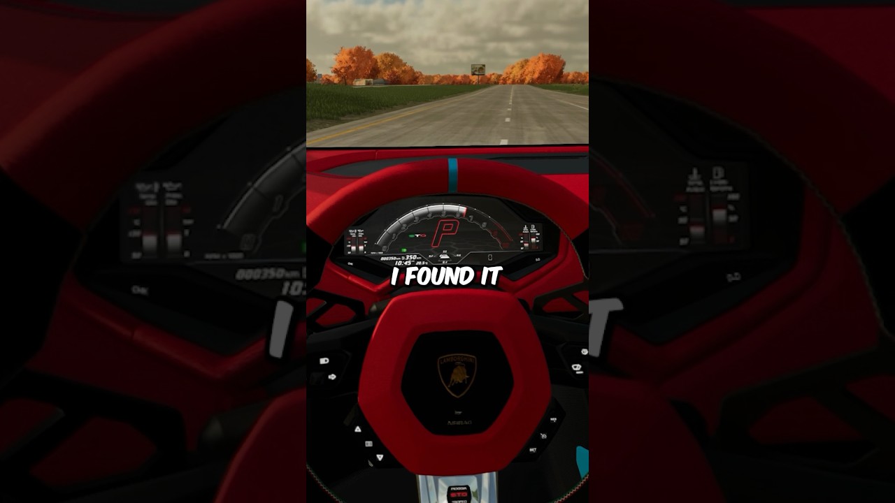 Lamborghini STO in Farming Simulator? #farming #farmingsimulator22 #lamborghini