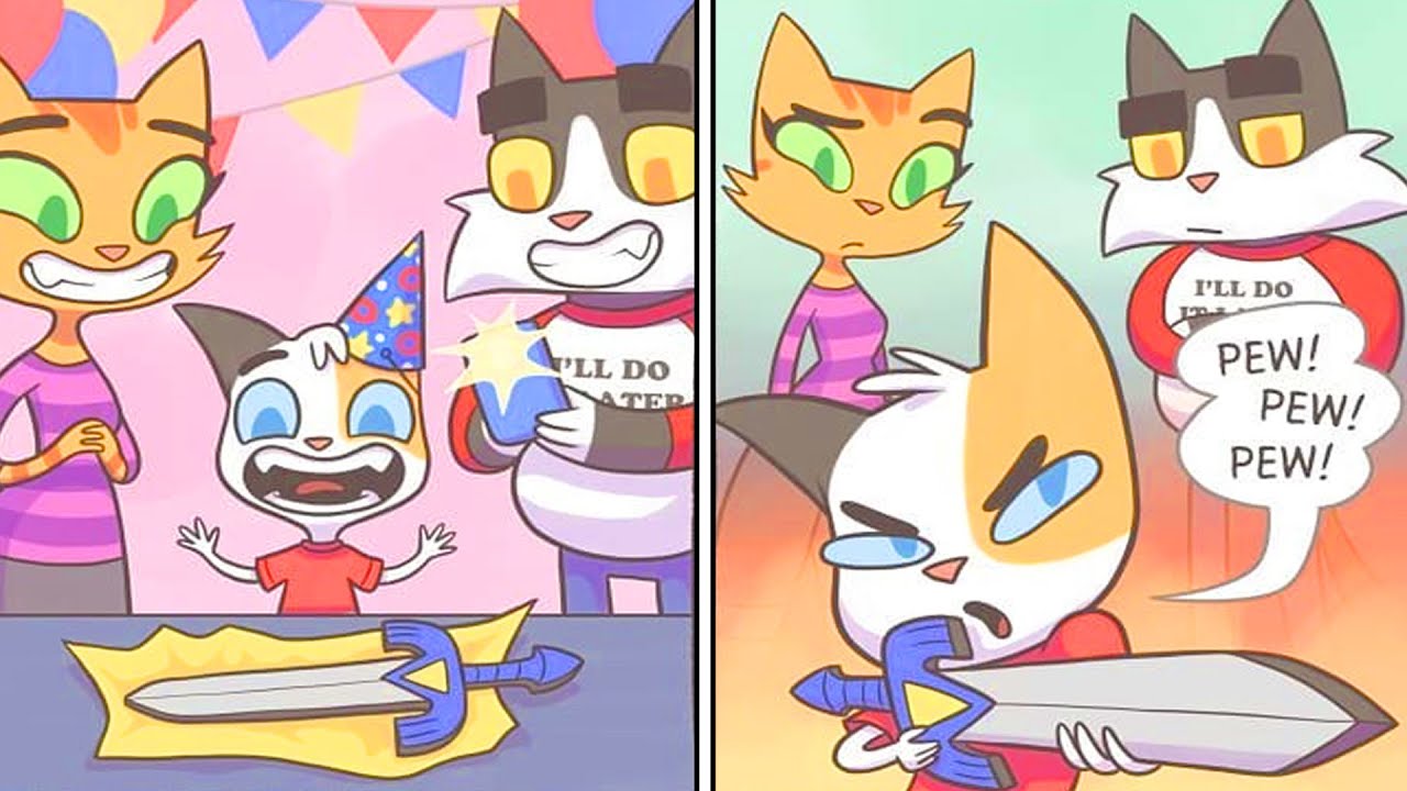 Comics With A Feline Twist | Dubmic | PART 6
