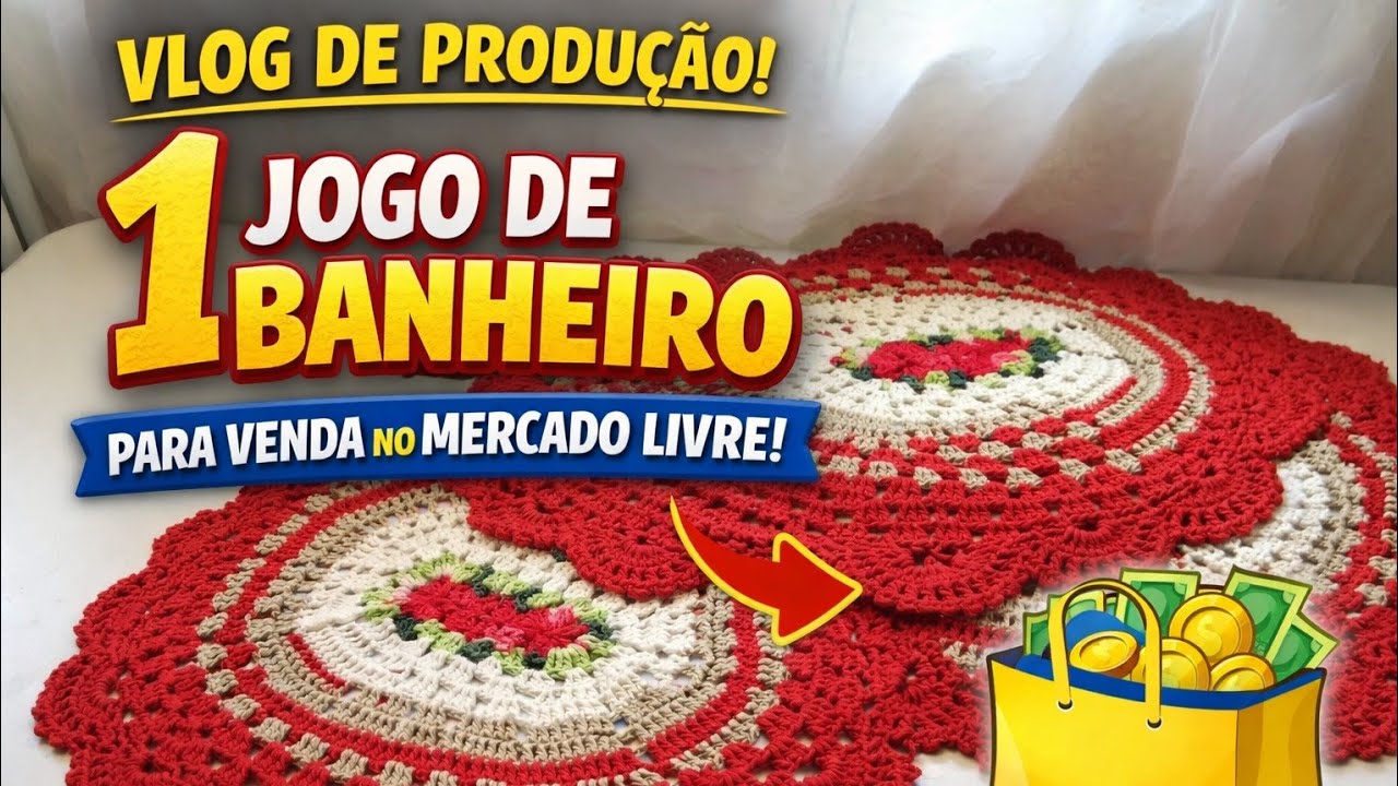 Primeiro jogo de banheiro para a venda no mercado livre 
