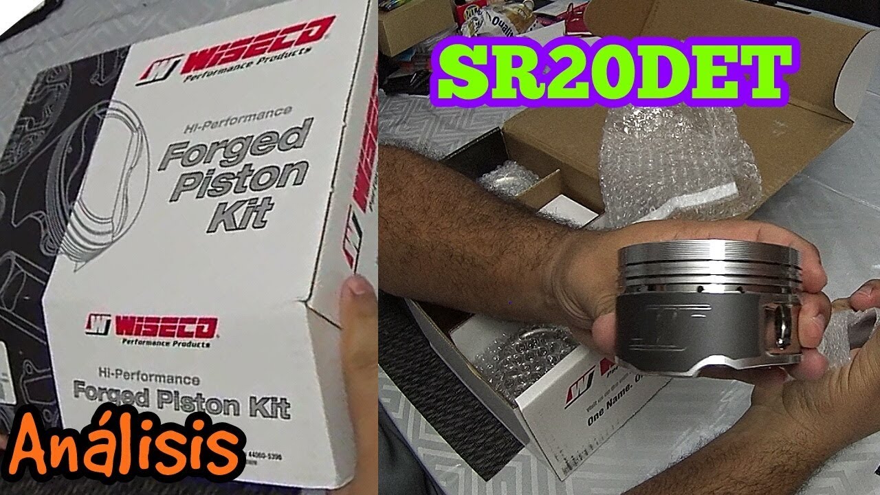 Pistones forjados WISECO para el SR20DET 😃