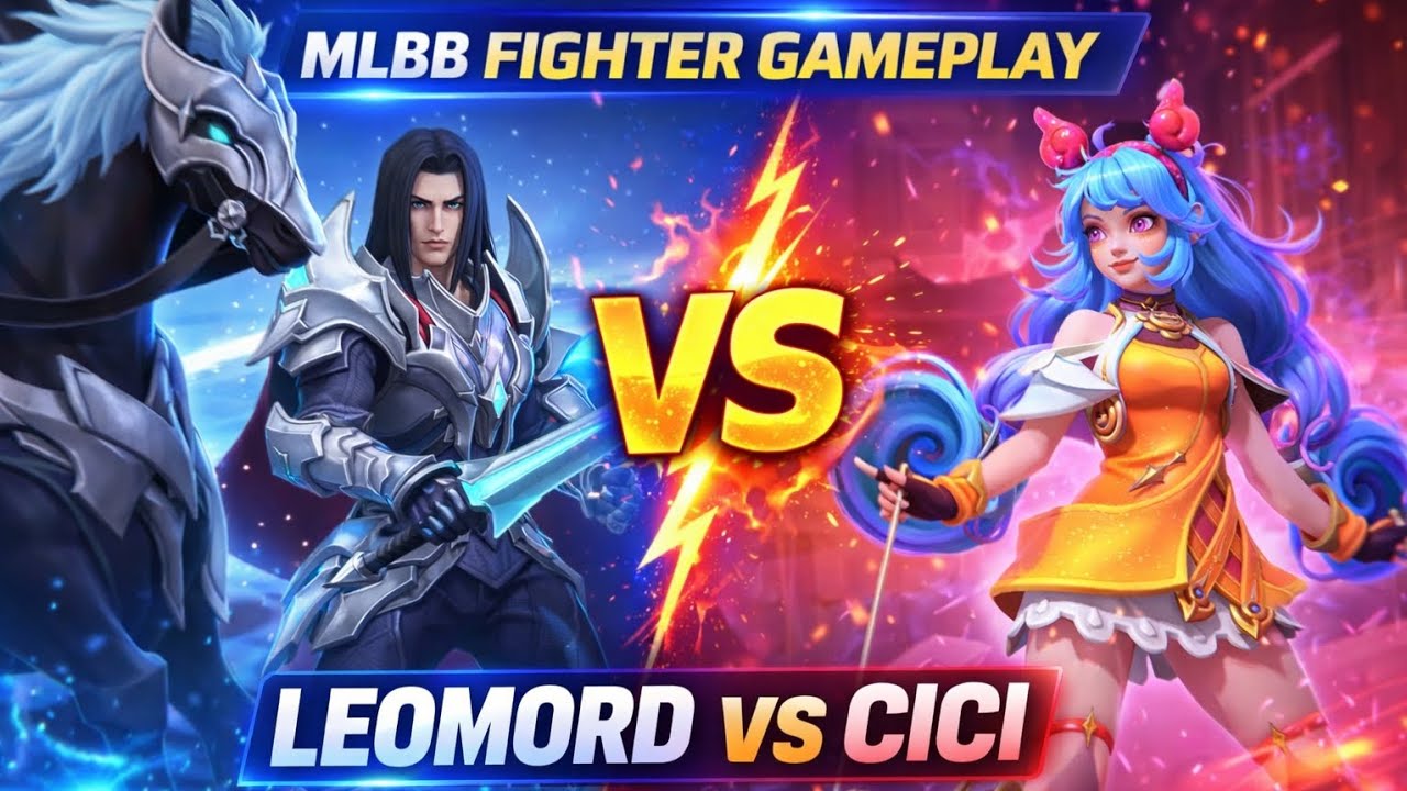 Mlbb FIGHTER gameplay - Leomord Vs Cici
