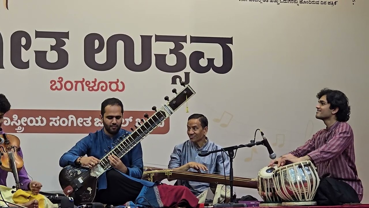 Vatapi Ganapatim on Violin & Sitar | Sumanth Manjunath & Ankush Nayak | Carnatic Live