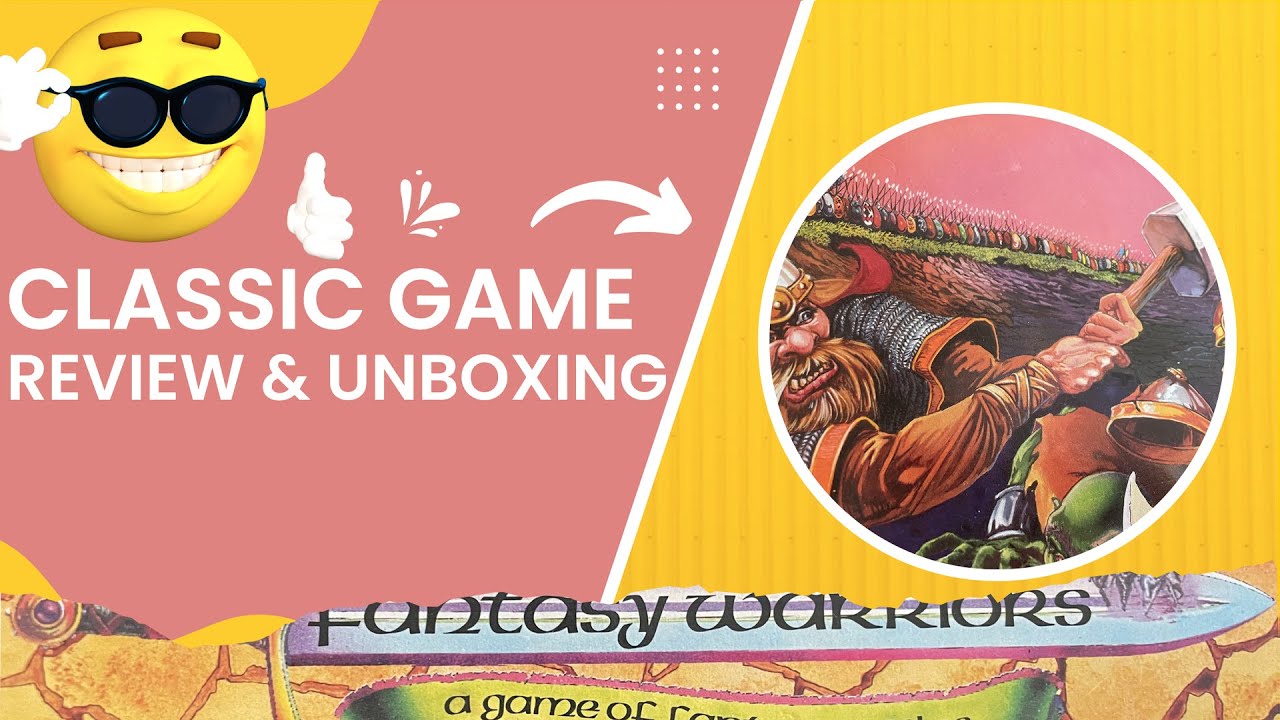 Fantasy Warriors—The First Miniature Wargame Box Set!