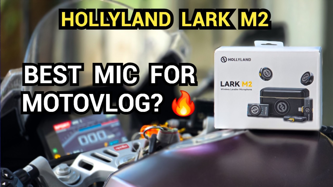 Best Budget Wireless Mic for Motovlogging? Hollyland LARK M2 Review | Cosyrevs