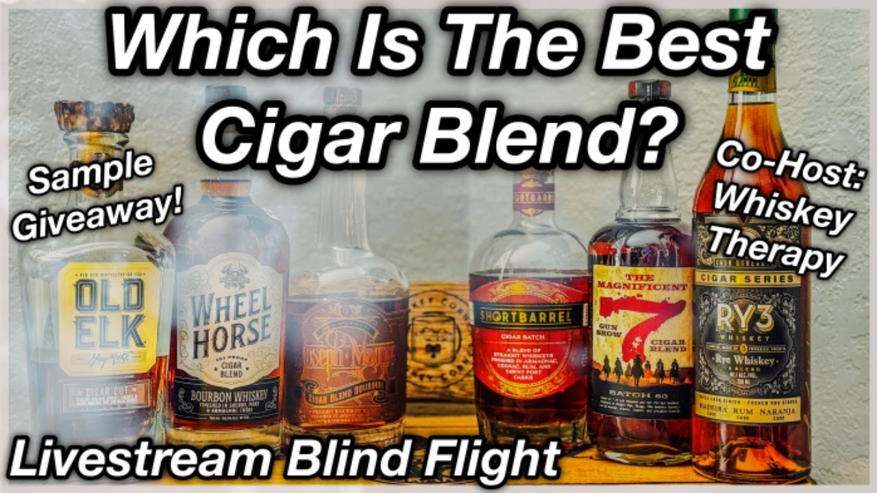 Best Cigar Blend Blind Flight Livestream! Sample Giveaways!