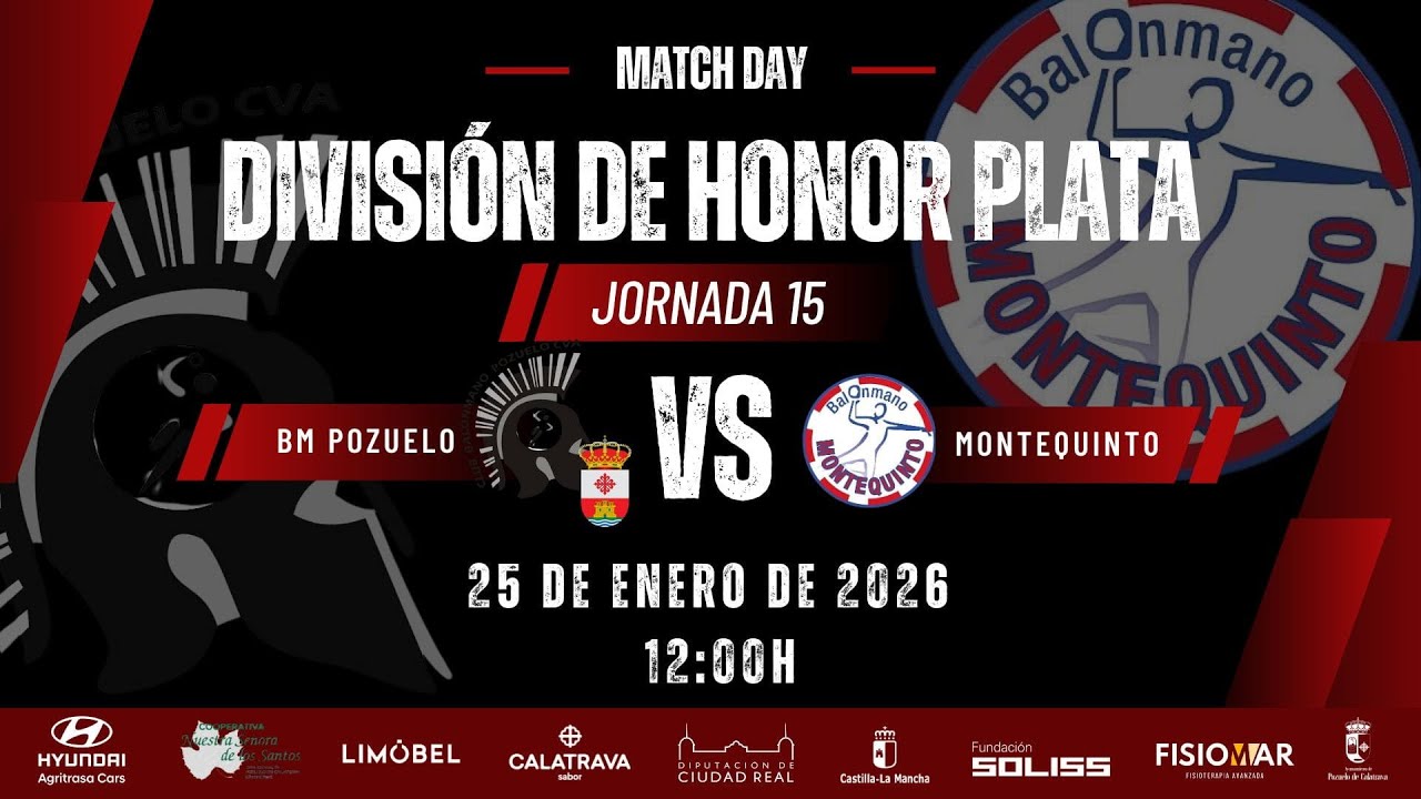 DIVISIÓN HONOR PLATA | AYTO CARRIÓN-POZUELO DE CVA. - HELVETIA MONTEQUINTO | 2025/2026