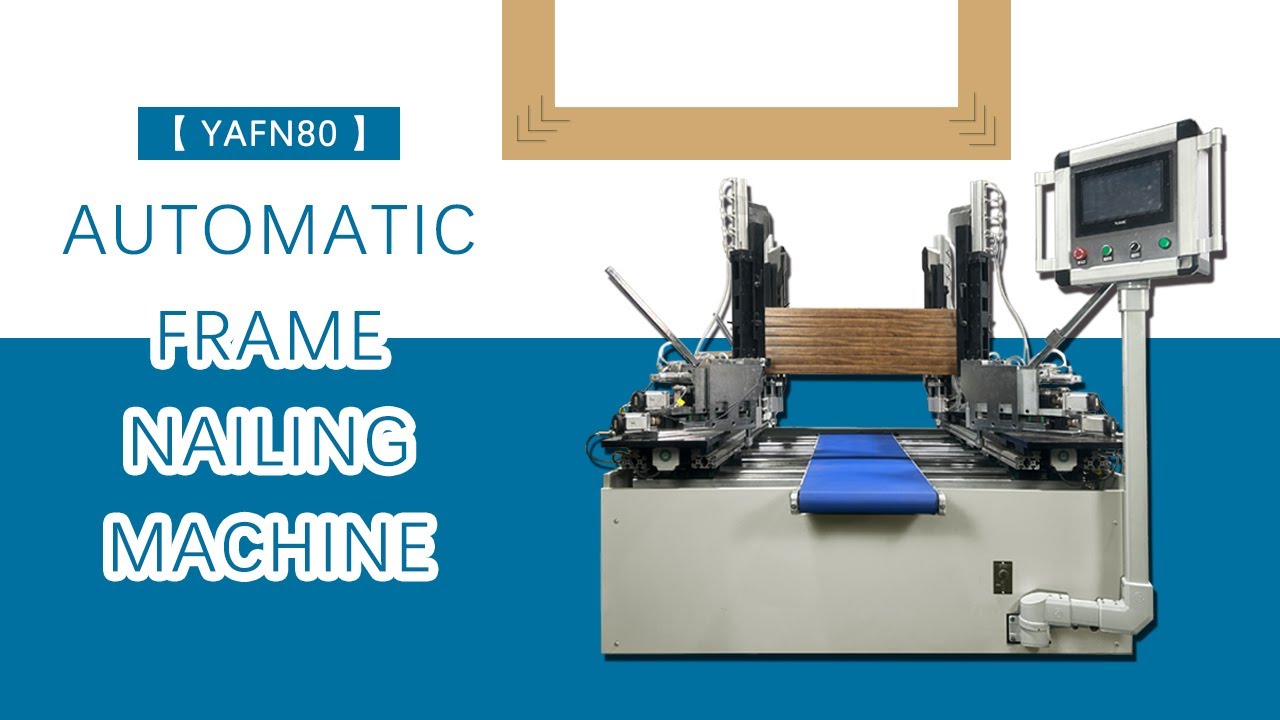 Automatic Frame Nailing Machine | Frame Assemble Machine | MDF & Pine wood frame Testing