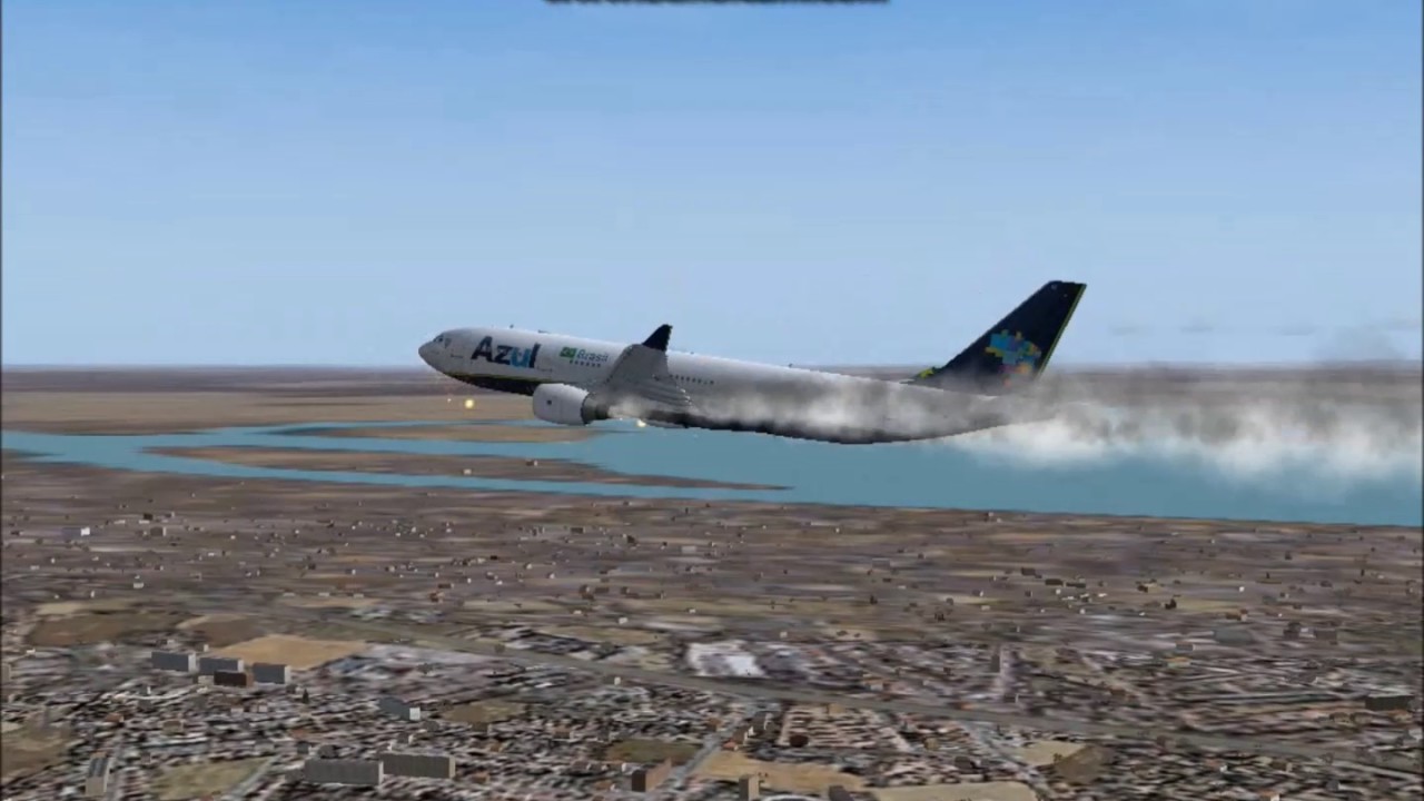 Pouso de Emergencia FS9 [ON IVAO]
